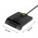 Qoltec 50634 Intelligent Smart ID chip card reader SCR-0634 | USB Type C image 2