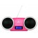 Camry Premium CR 1139p Stereo portable speaker Black, Grey, Pink 5 W фото 2