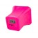 Camry Premium CR 1142 portable/party speaker Stereo portable speaker Black, Pink 3 W image 5