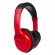 Audiocore V5.1 wireless bluetooth headphones, 200mAh, 3-4h working time, 1-2h charging time, AC720 R red фото 1