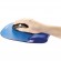 Fellowes Mouse & Wrist Pad Gel CRYSTAL cyan фото 2