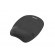 Natec Mouse pad with foam filling CHIPMUNK black image 1