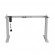 Ergo Office ER-403G Sit-stand Desk Table Frame Electric Height Adjustable Desk Office Table Without Table Top Gray image 6