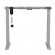 Ergo Office ER-403G Sit-stand Desk Table Frame Electric Height Adjustable Desk Office Table Without Table Top Gray image 9