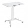 Maclean MC-453 W Mobile Laptop Desk with Pneumatic Height Adjustment, Laptop Table with Wheels, 80 x 52 cm, Max. 8 kg, Height Adjustable Max. 109 cm (White) image 9
