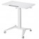 Maclean MC-453 W Mobile Laptop Desk with Pneumatic Height Adjustment, Laptop Table with Wheels, 80 x 52 cm, Max. 8 kg, Height Adjustable Max. 109 cm (White) image 10