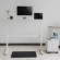 Manual height adjustable desk Ergo Office, max 40 kg, max height 117cm, with a top for standing and sitting work, ER-401 W фото 3
