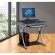 Techly Compact Desk for PC with Removable Tray, Black Graphite ICA-TB 328BK image 2