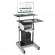 Techly ICA-TB TPM-3 standing desk Black, Silver image 2