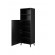 Cabinet ABETO 60x40x176.5 cm gloss black/black paveikslėlis 2