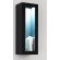 Cama Cabinet VIGO "90" glass 90/35/32 black/black gloss image 6