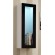 Cama Cabinet VIGO "90" glass 90/35/32 white/black gloss image 1