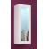 Cama Cabinet VIGO "90" glass 90/35/32 white/white gloss paveikslėlis 1