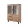 Cama display cabinet LOTTA 2D4D wotan oak + mat black image 1