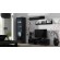 Cama display cabinet SOHO S1 black/black gloss paveikslėlis 2