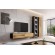 Cama living room cabinet set VIGO 3 black/wotan oak image 1