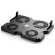 DeepCool MULTI CORE X6 laptop cooling pad 39.6 cm (15.6") Black paveikslėlis 4