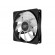 DeepCool RF120W Computer case Fan 12 cm Black, Translucent 1 pc(s) paveikslėlis 2