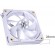 Lian Li UNI FAN AL120 V2 ARGB PWM Fan, Triple Pack with Controller - 120mm, white image 3