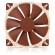 Noctua NF-A20 PWM Computer case Fan 20 cm Beige, Brown image 2