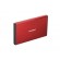 NATEC HDD ENCLOSURE RHINO GO (USB 3.0, 2.5", RED) image 1