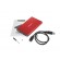 NATEC HDD ENCLOSURE RHINO GO (USB 3.0, 2.5", RED) image 5
