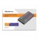 Qoltec 52272 Enclosure for drive M.2 SSD | SATA | NVMe | RGB LED | USB-C | 4TB image 8