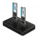Qoltec 50310 Drive docking station 2x SSD M.2 SATA | NGFF | USB Type C image 1