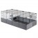 FERPLAST Multipla Maxi - modular cage for rabbit or guinea pig - 142.5 x 72 x 50 cm image 1