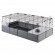 FERPLAST Multipla Maxi - modular cage for rabbit or guinea pig - 142.5 x 72 x 50 cm image 6