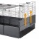 FERPLAST Multipla Maxi - modular cage for rabbit or guinea pig - 142.5 x 72 x 50 cm image 9