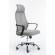 Topeshop FOTEL NIGEL SZARY office/computer chair Padded seat Mesh backrest image 4