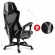 Huzaro Combat 3.0 Gaming armchair Mesh seat Black, Grey image 6