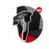 Huzaro Combat 3.0 Gaming armchair Mesh seat Black, Red image 8