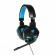 iBox X8 Headset Wired Head-band Gaming Black, Blue image 3