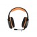 REAL-EL GDX-7700 SURROUND 7.1 gaming headphones with microphone, black-orange image 5