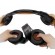 REAL-EL GDX-7700 SURROUND 7.1 gaming headphones with microphone, black-orange image 1