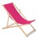 Wooden chair made of quality beech wood with three adjustable backrest positions Colour pink GreenBlue GB183 image 1