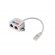 Lanberg adapter lan rj45/2x rj45 ftp splitter ad-0026-s paveikslėlis 2