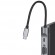 Gembird A-CM-COMBO11-01 USB Type-C 11-in-1 multi-port adapter (USB hub + HDMI + VGA + PD + card reader + LAN + 3.5 mm audio), space grey image 2