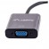 Lanberg AD-0006-BK video cable adapter 0.2 m VGA (D-Sub) Mini DisplayPort Black image 3