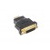 Lanberg AD-0014-BK cable gender changer HDMI DVI-D (F) (24 + 5) Black image 1