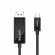 UNITEK V1146A cable gender changer USB-C DisplayPort Black paveikslėlis 3