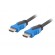 Lanberg CA-HDMI-20CU-0005-BK HDMI cable 0.5 m HDMI Type A (Standard) Black paveikslėlis 1