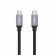 AUKEY CB-CD5 USB cable 1 m USB 2.0 USB C Black, Grey paveikslėlis 1