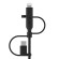 Belkin BOOST CHARGE USB cable 1 m USB A USB C/Micro-USB B/Lightning Black фото 3
