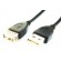Gembird 3m USB 2.0 A M/FM USB cable USB A Black image 1