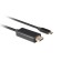 Lanberg CA-CMDP-10CU-0010-BK video cable adapter 1 m USB Type-C DisplayPort Black image 3