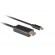 LANBERG CABLE USB-C(M)->HDMI(M) 1M 4K 60HZ BLACK image 3