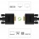 V7 Black Video Cable VGA Male to VGA Male 2m 6.6ft image 4